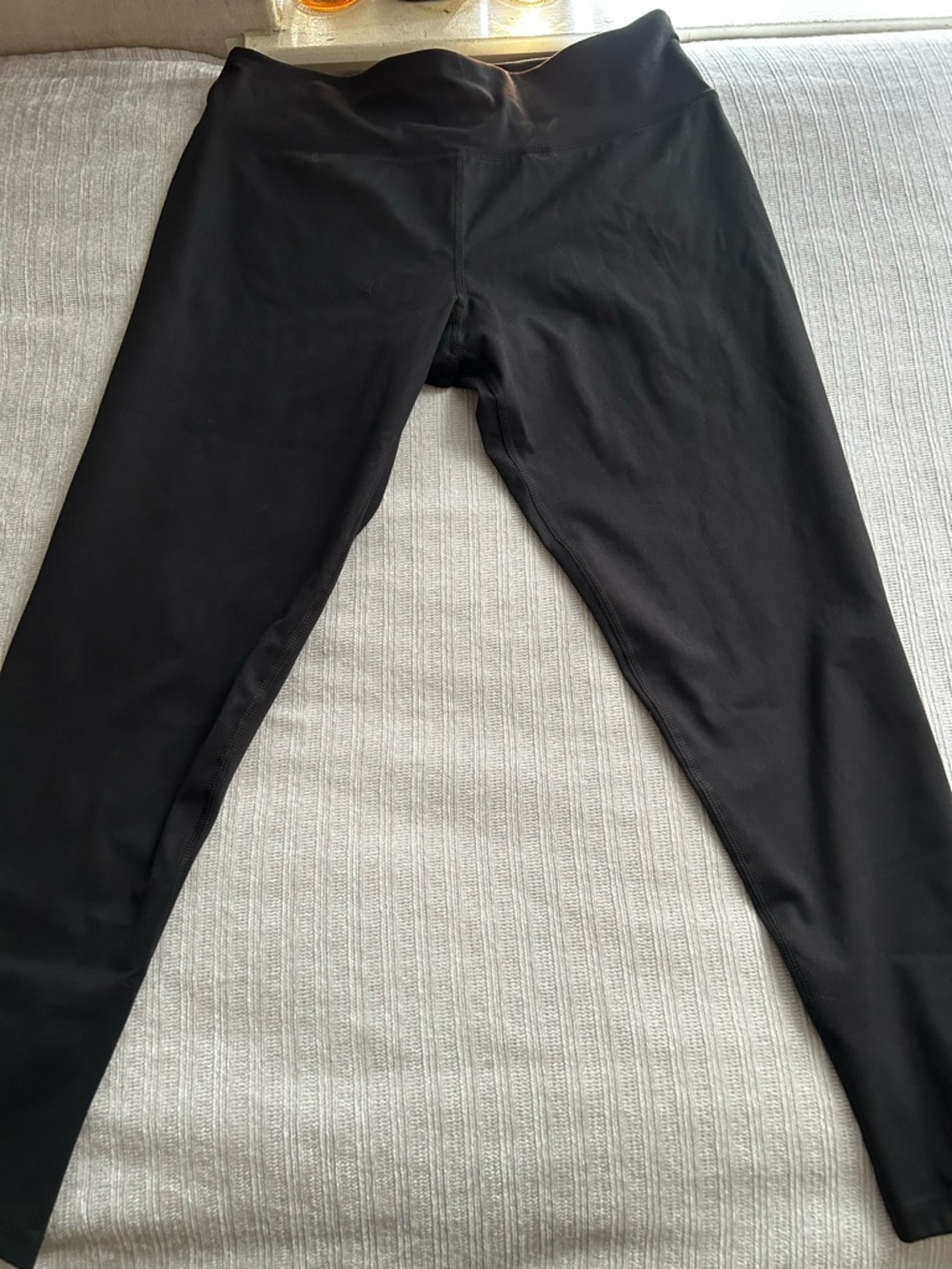 Calvin Klein Black High-Waist Leggings